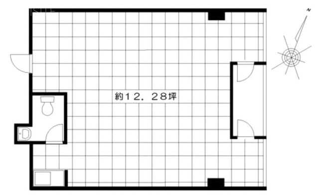 恵比寿ヴァリエビル吉田3F 間取り図