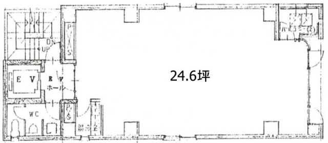 第二大藪ビル1F 間取り図