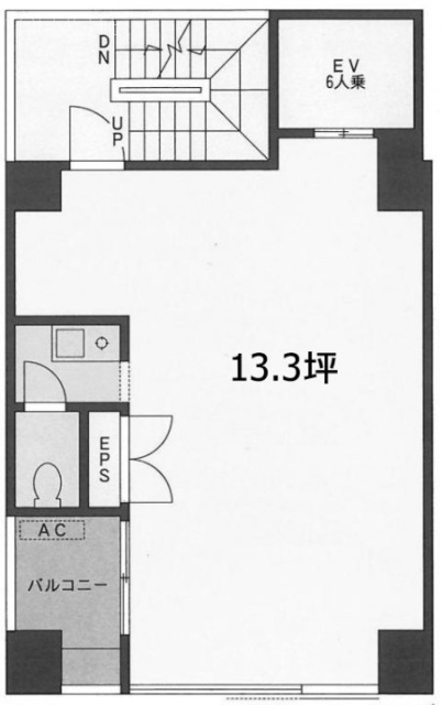 ACN九段南ビル5F 間取り図