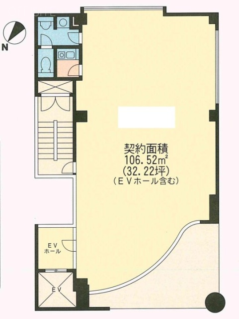 ARA神宮前ビルB1F 間取り図