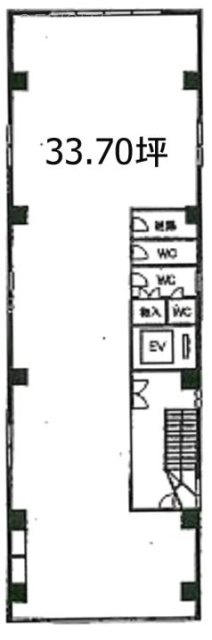 佐野ビルB1F 間取り図