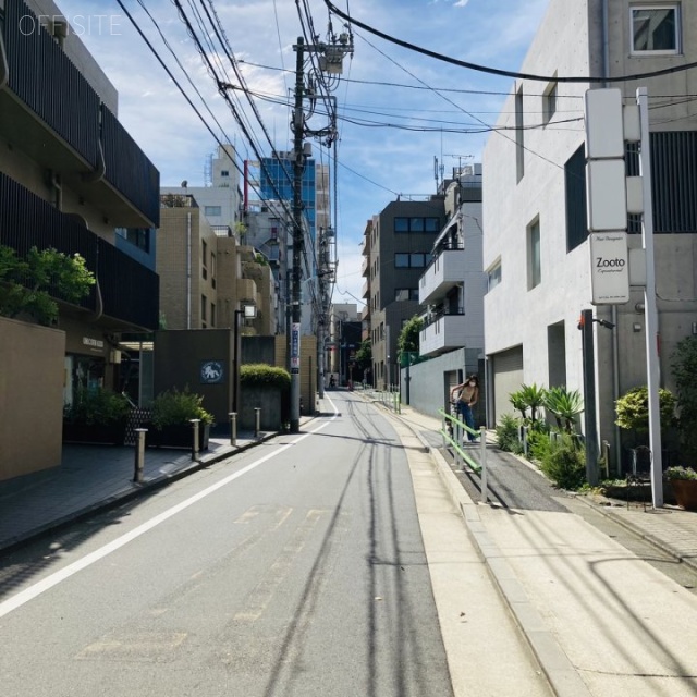 トリプレックスヤナギワラ ビル全面道路