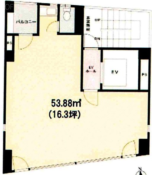 廣川ビル4F 間取り図