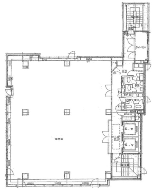 五反田マークビル5F 間取り図