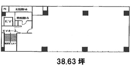 房州ビル3F 間取り図