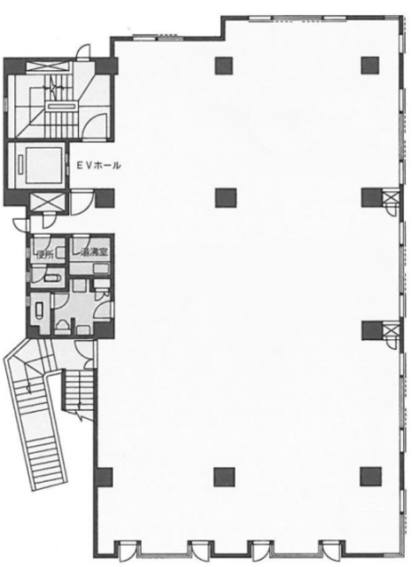 岩見ビル1F 間取り図