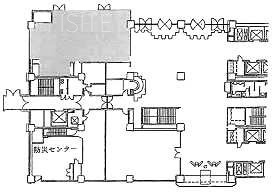 六本木25森ビル2F 間取り図