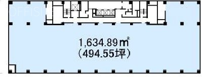 長谷萬Ⅱビル3F 間取り図