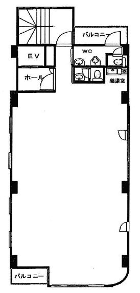 富士見坂ビル3F 間取り図