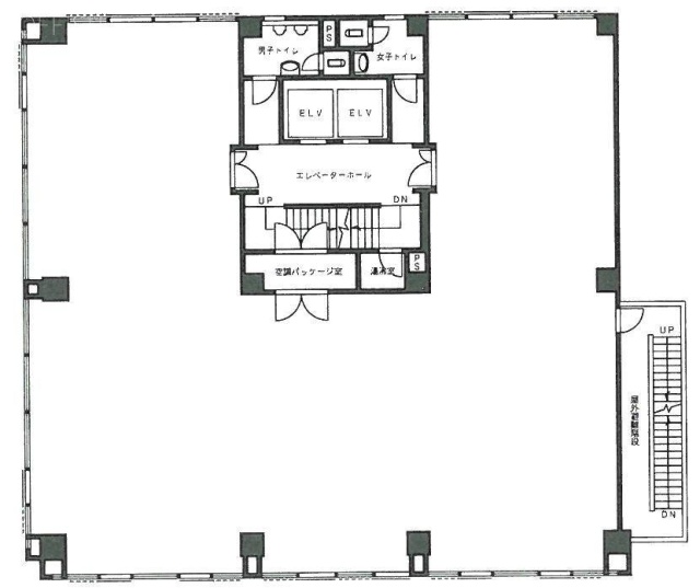千葉ビル7F 間取り図