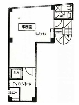 ユースメディアビル3F 間取り図