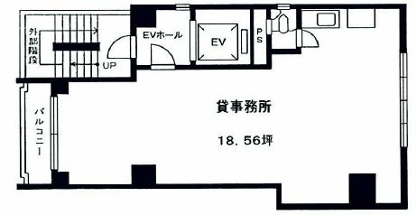 熊谷ビル7F 間取り図