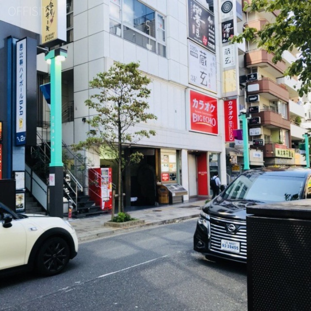 タキカワ恵比寿ビル ビル前面道路