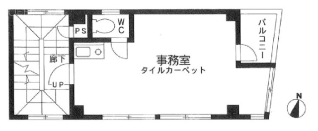 人形町TOビル2F 間取り図