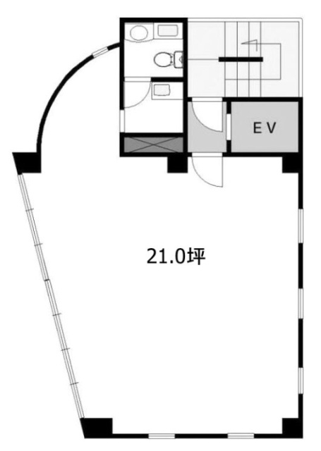 リベラル長島3F 間取り図