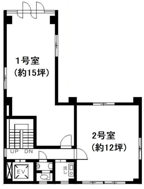 中島ビル601 間取り図