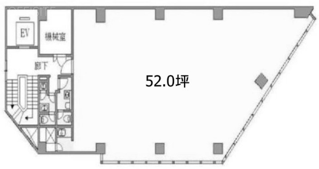 栗原ビル7F 間取り図