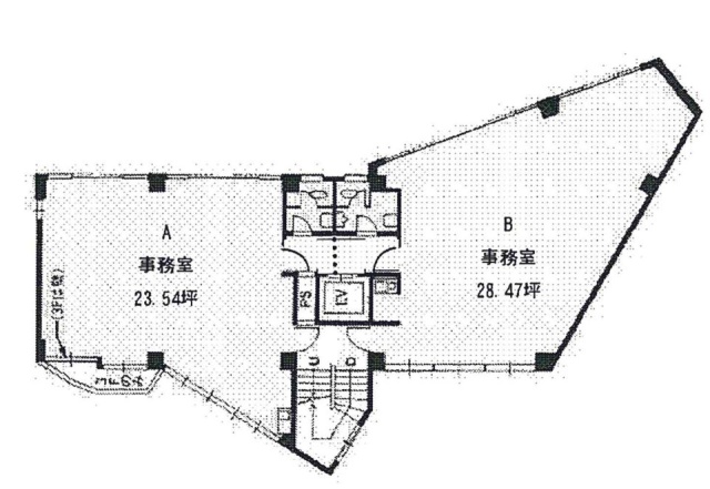 セイコー六本木ビルA 間取り図