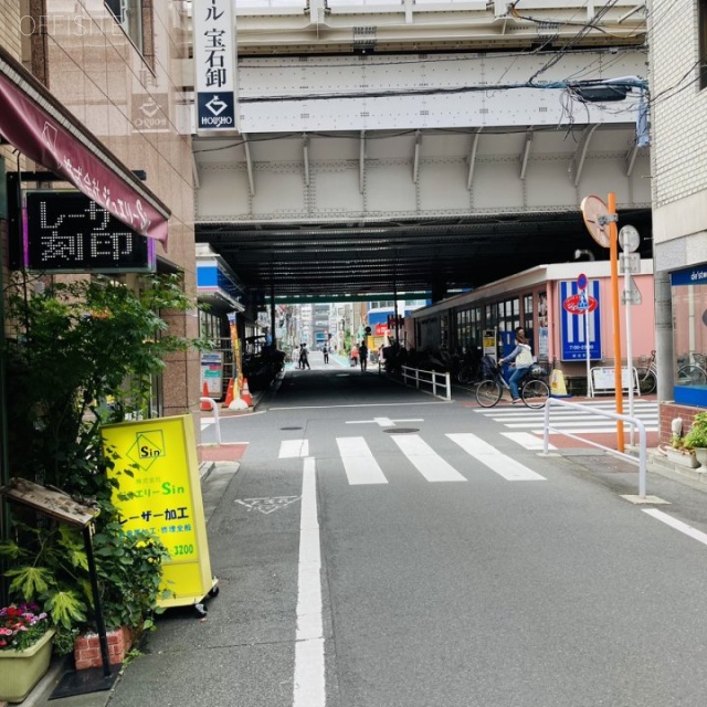 栁澤ビル ビル前面道路