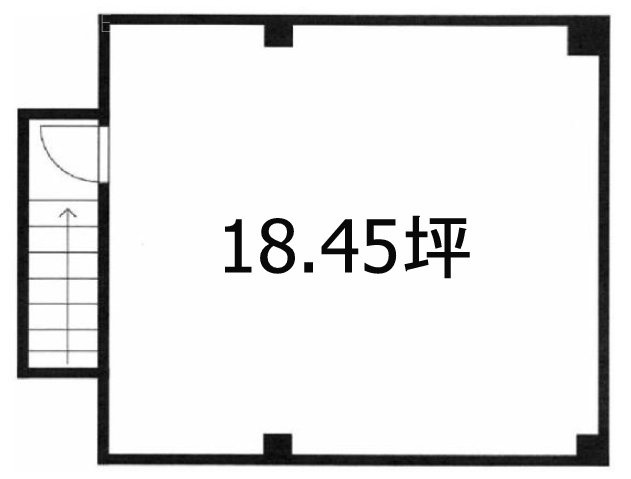 西五反田ビル3F 間取り図