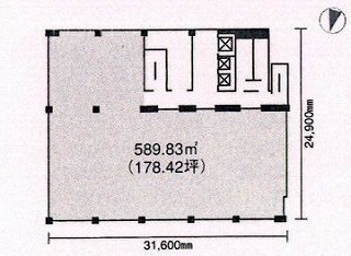 NBF小川町ビルディング702 間取り図