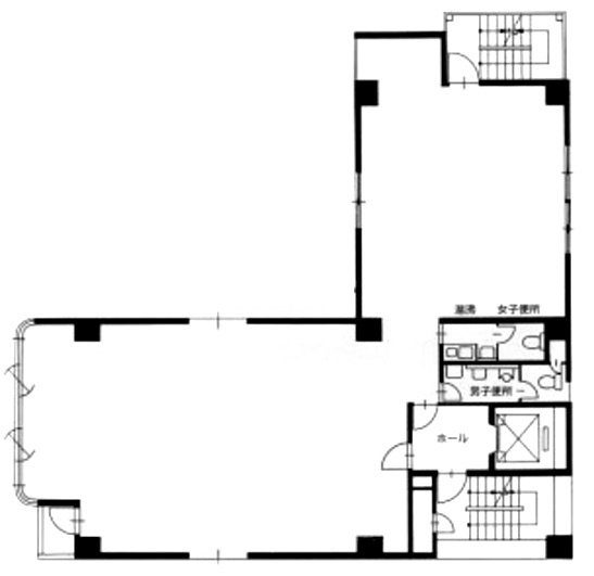 安井ビル7F 間取り図