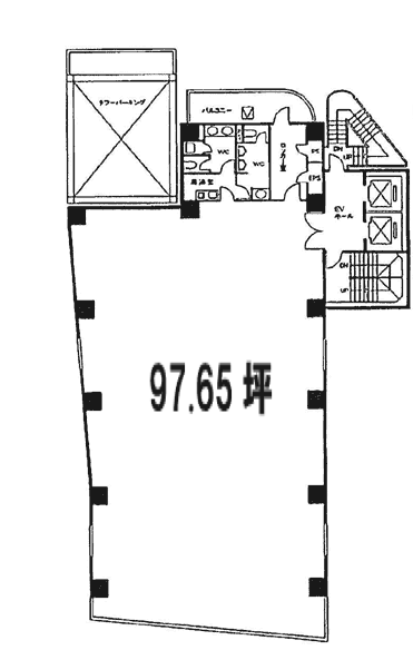 中村ビル7F 間取り図