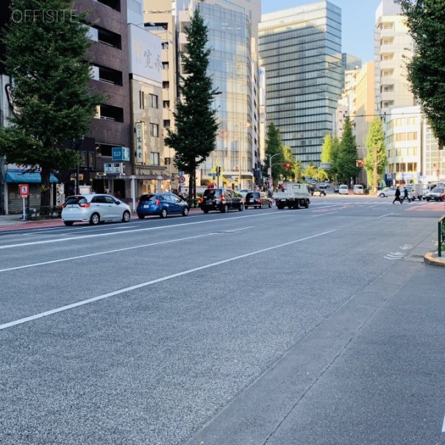 千代田21ビル ビル前面道路