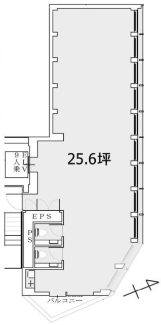 アルテ大手町ビル9F 間取り図