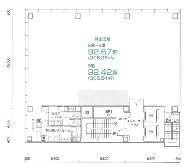 PMO日本橋本町4F 間取り図