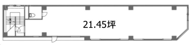 マガザン神田Ⅲ4F 間取り図