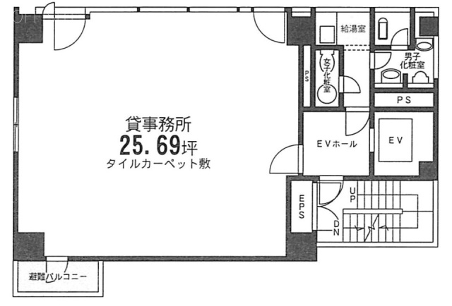 アド京橋ビル4F 間取り図