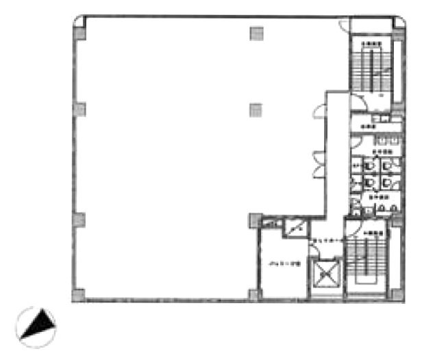KHK池袋ビル4F 間取り図