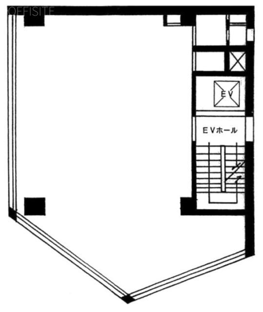 成田ビル3F 間取り図