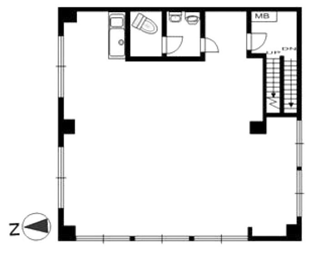 稲葉ビル3F 間取り図