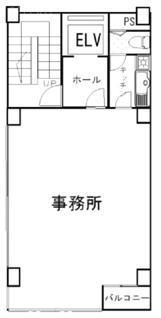 上嘉(かみよし)ビル6F 間取り図