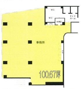 小金井本町ビル7F 間取り図