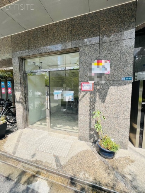 オフィスサークルN五反田　1階入り口