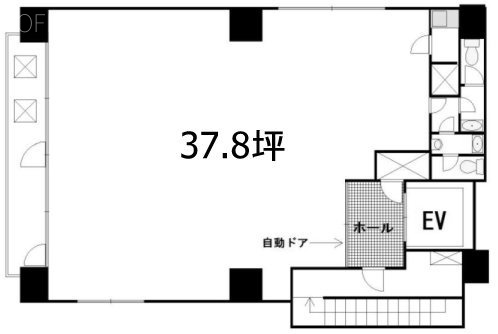 銀座1616ビル7F 間取り図