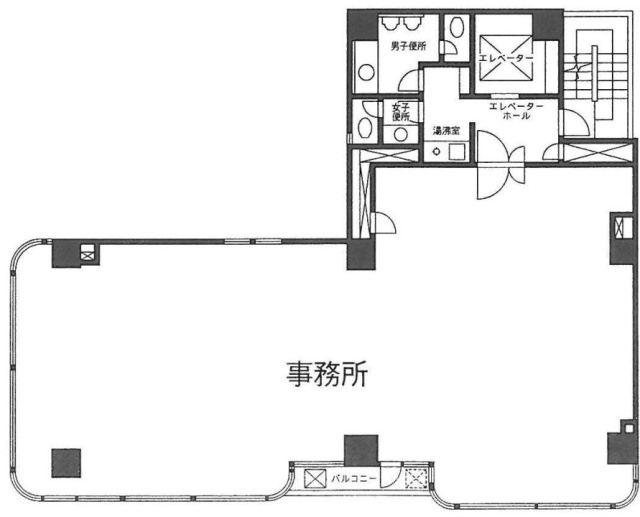 渡菊第参ビル7F 間取り図