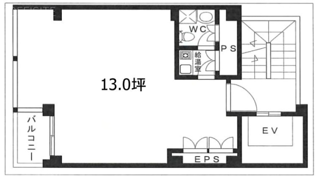 銀座ミノリビル4F 間取り図