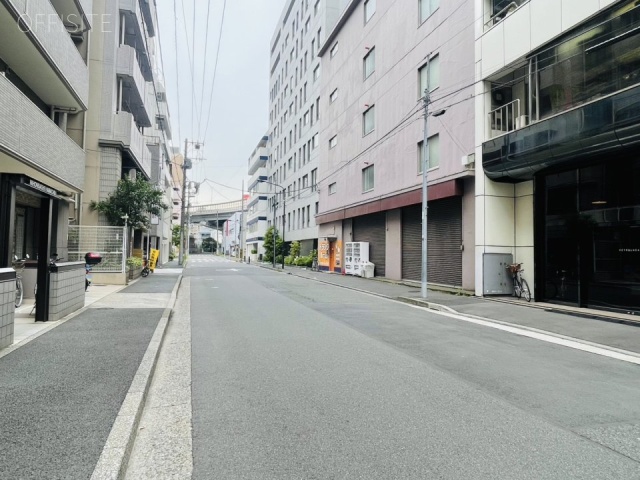 浜町野島ビル　前面道路