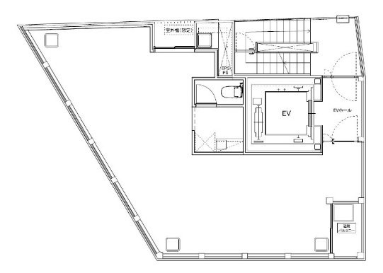 REMN代々木5F 間取り図