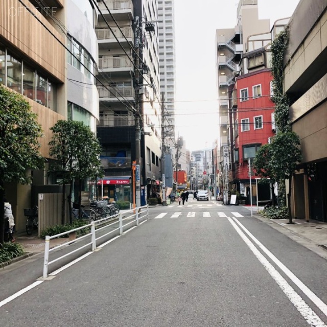 水天宮MYビル ビル前面道路