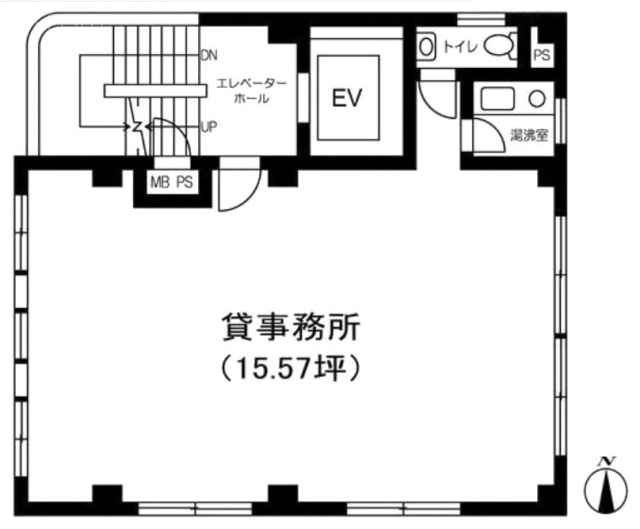 熊木ビル2F 間取り図