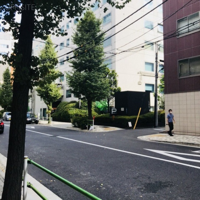 鈴仙ビル ビル前面道路