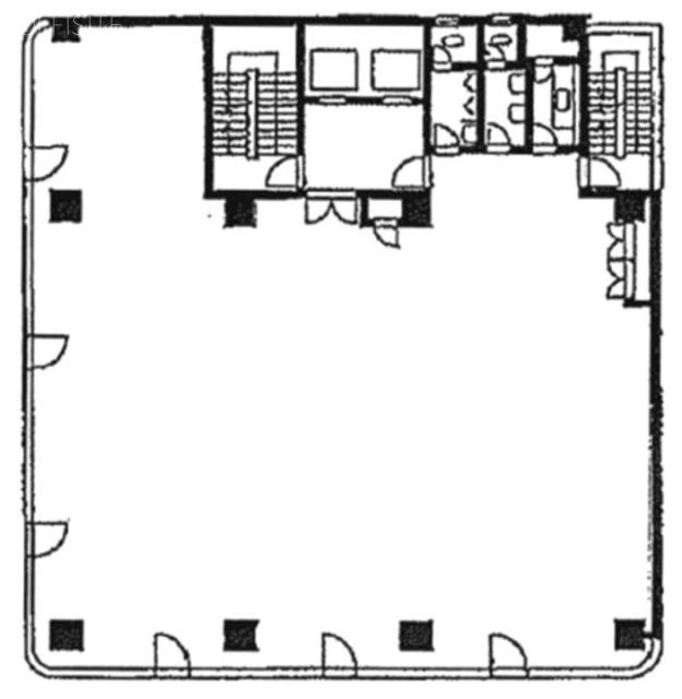 上野ビル6F 間取り図