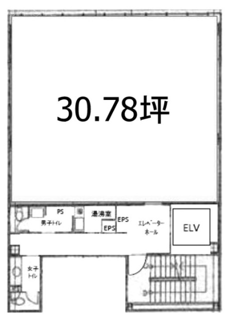 産経横浜ビル3F 間取り図