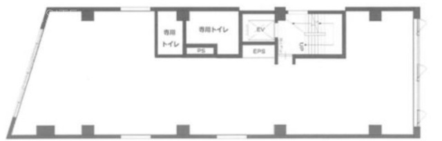 安和宝町ビル1F 間取り図