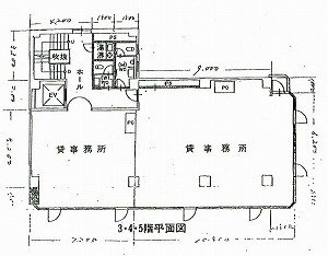 安達興産ビルA 間取り図